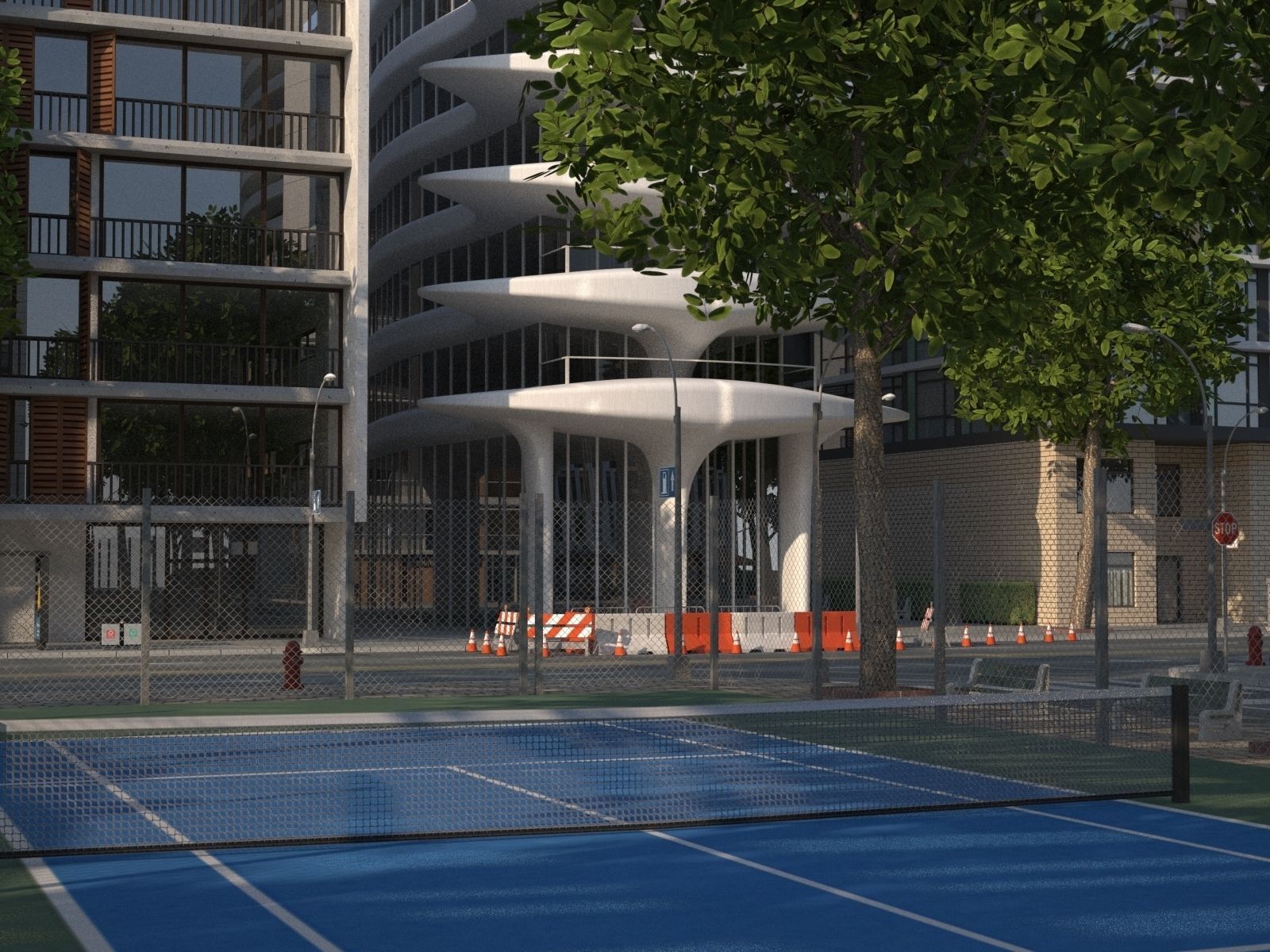 City KC8 Low-poly 3D model_32