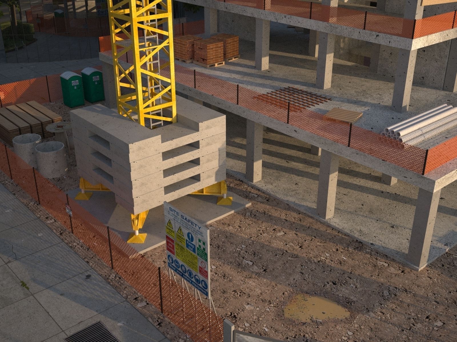 City KC8 Low-poly 3D model_18