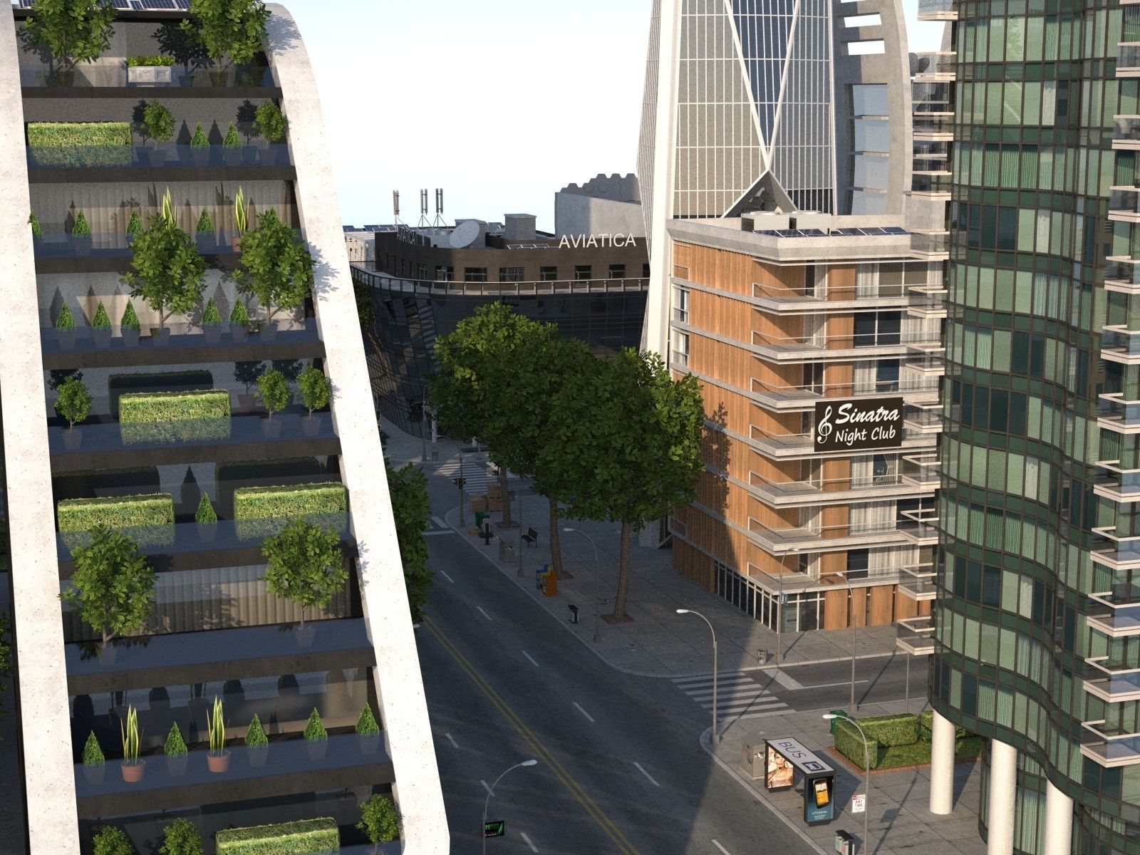 City KC8 Low-poly 3D model_28