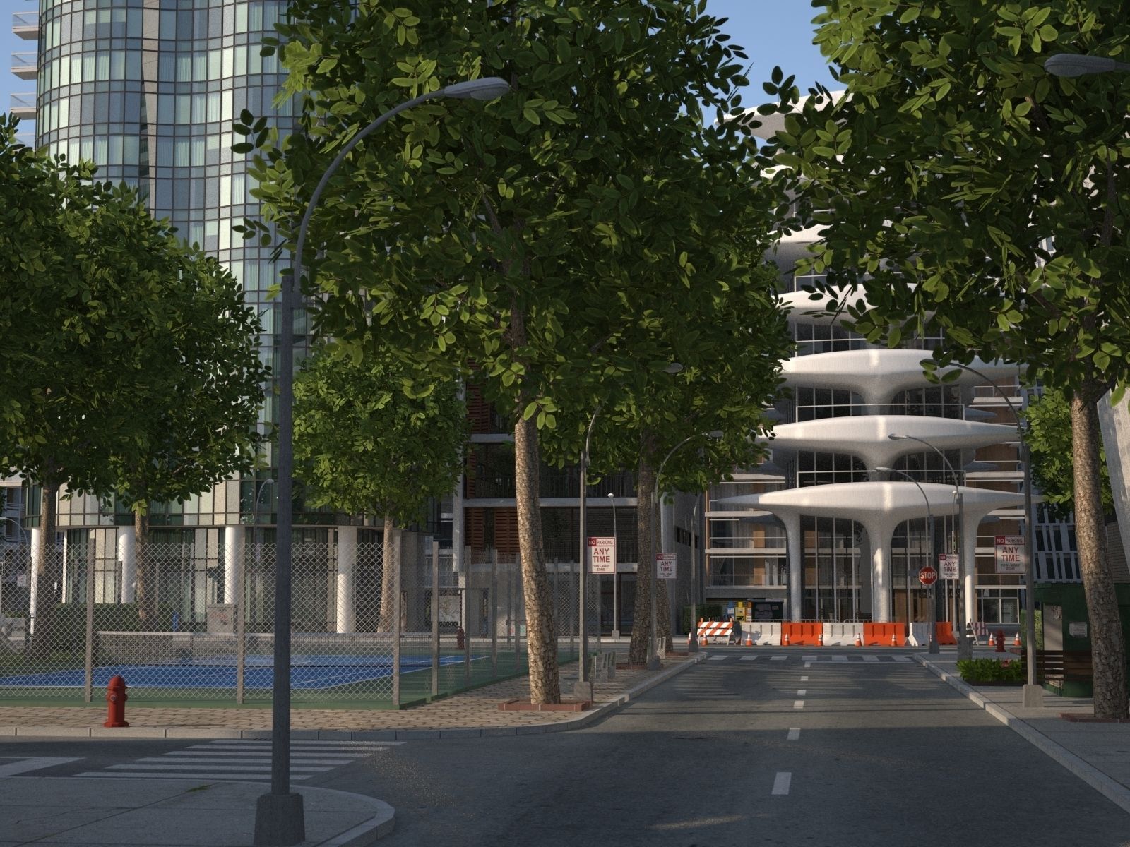 City KC8 Low-poly 3D model_31