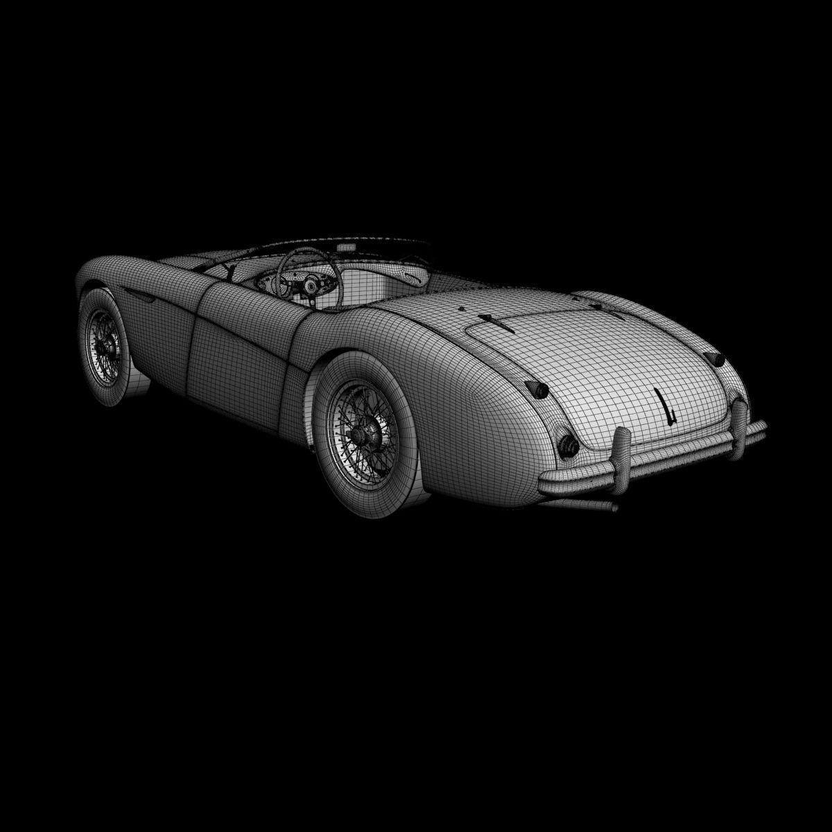 Austin-Healey 100-4 3D model_16