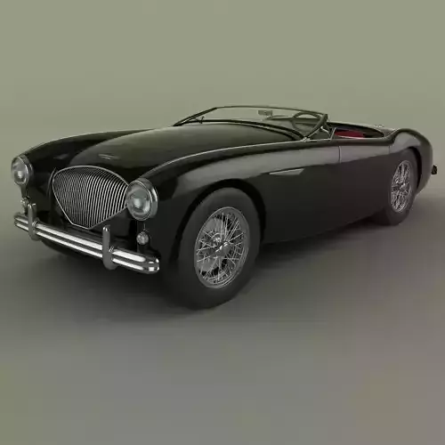 Austin-Healey 100-4 3D model