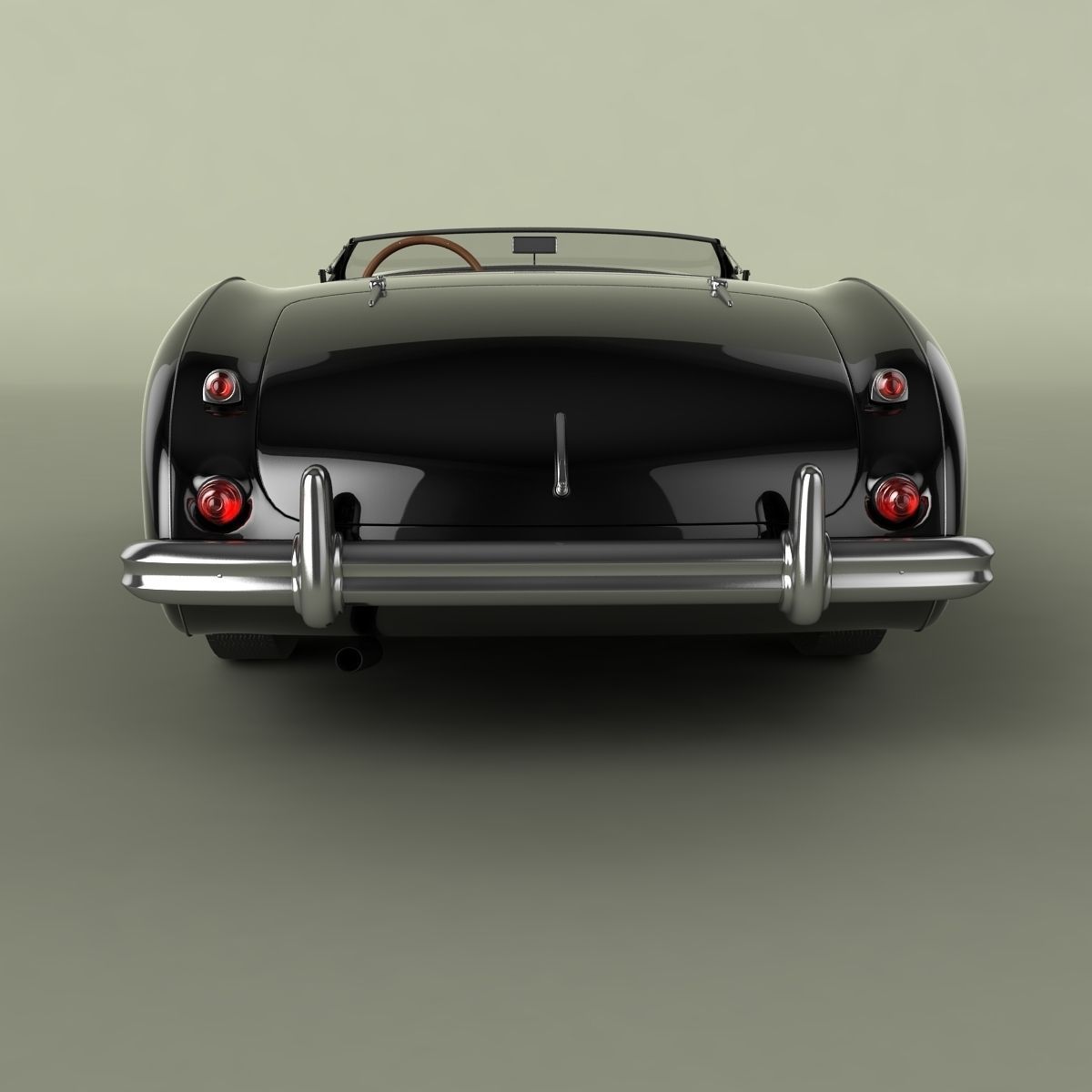 Austin-Healey 100-4 3D model_3