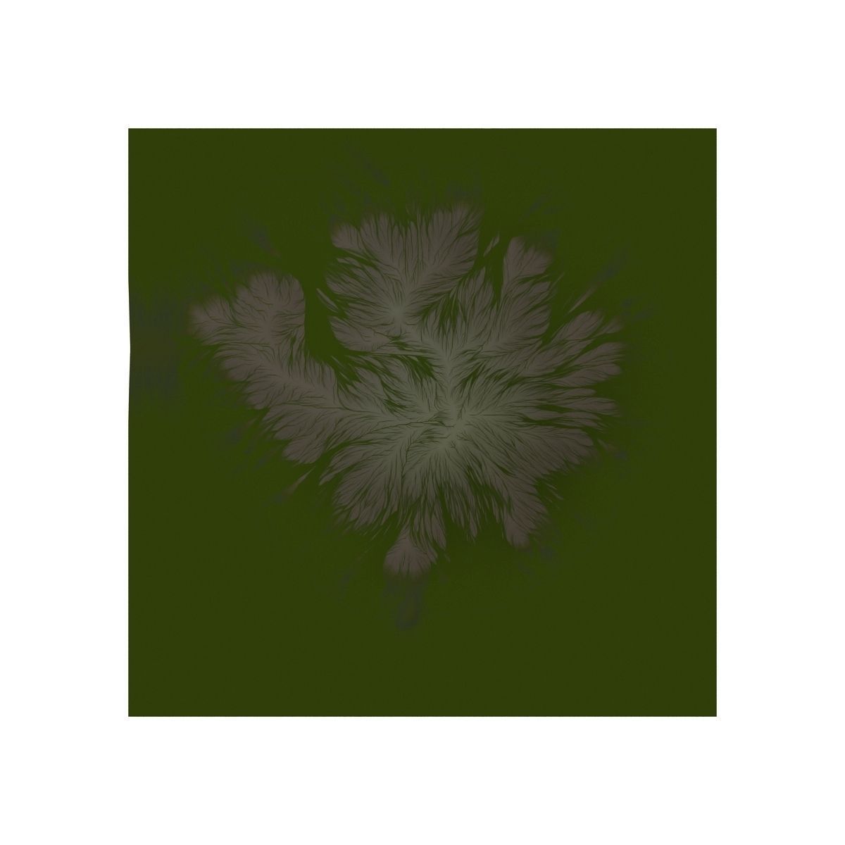 Mountain Low-poly 3D model_8