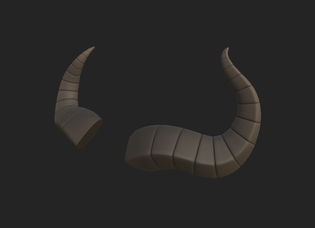 Satan Horn 3D model_6