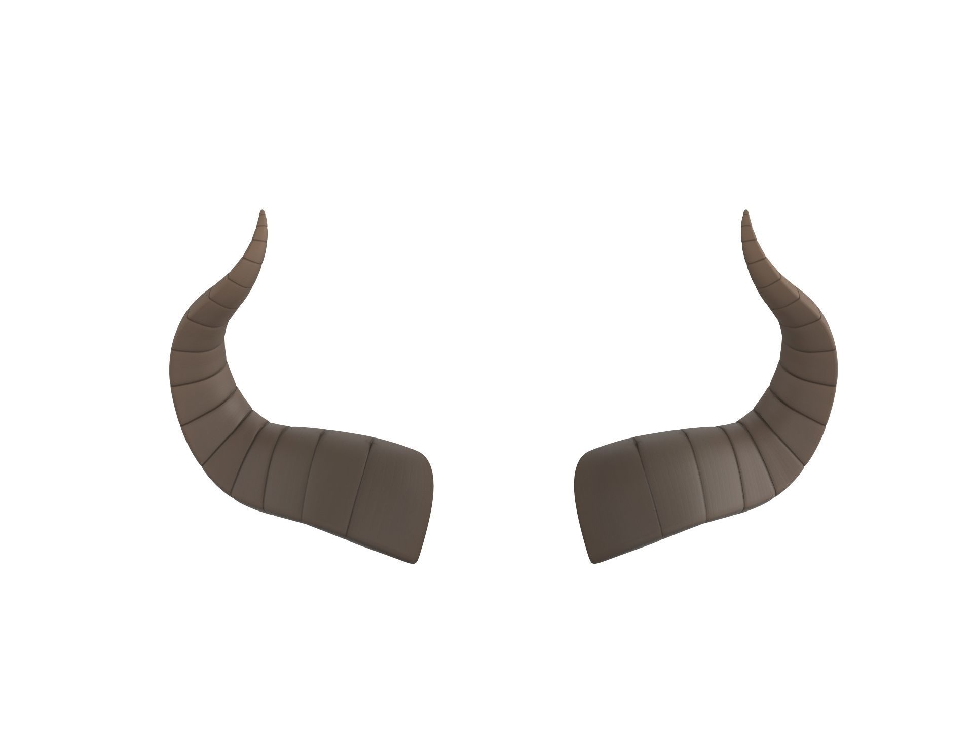 Satan Horn 3D model_2