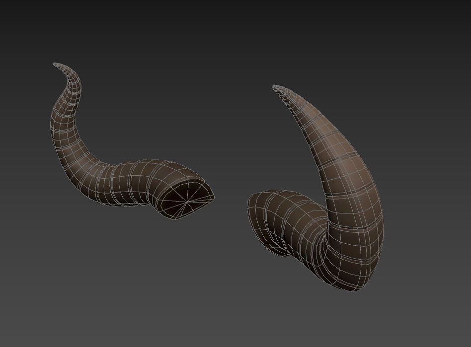 Satan Horn 3D model_16