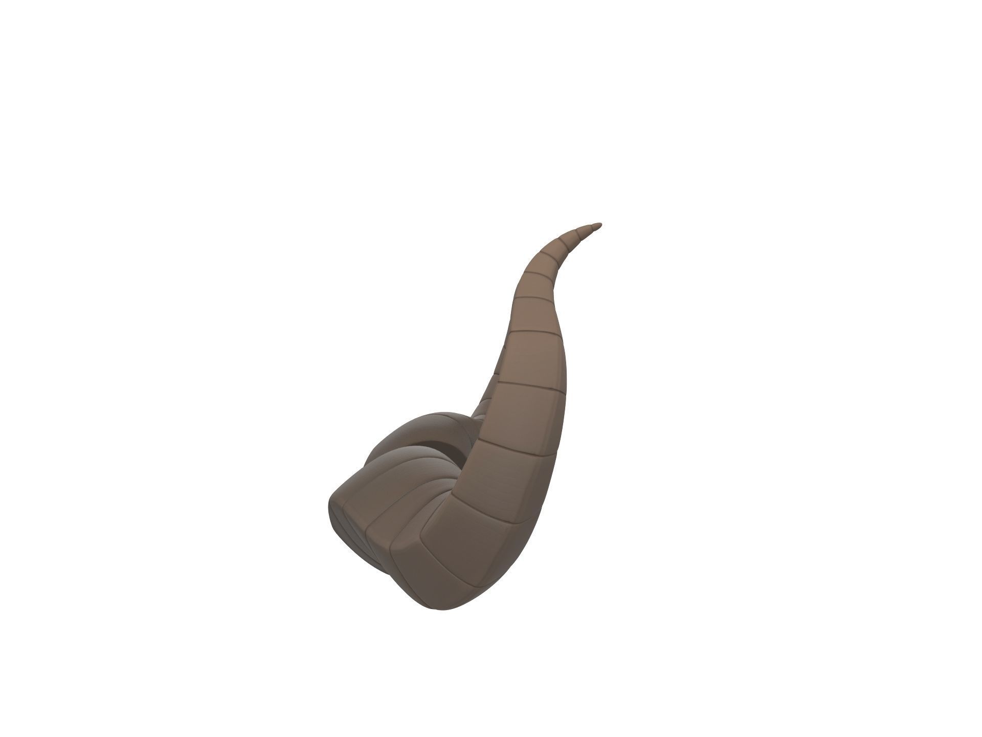 Satan Horn 3D model_3