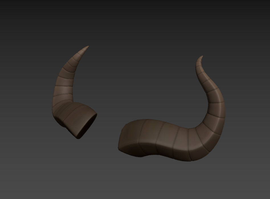 Satan Horn 3D model_12
