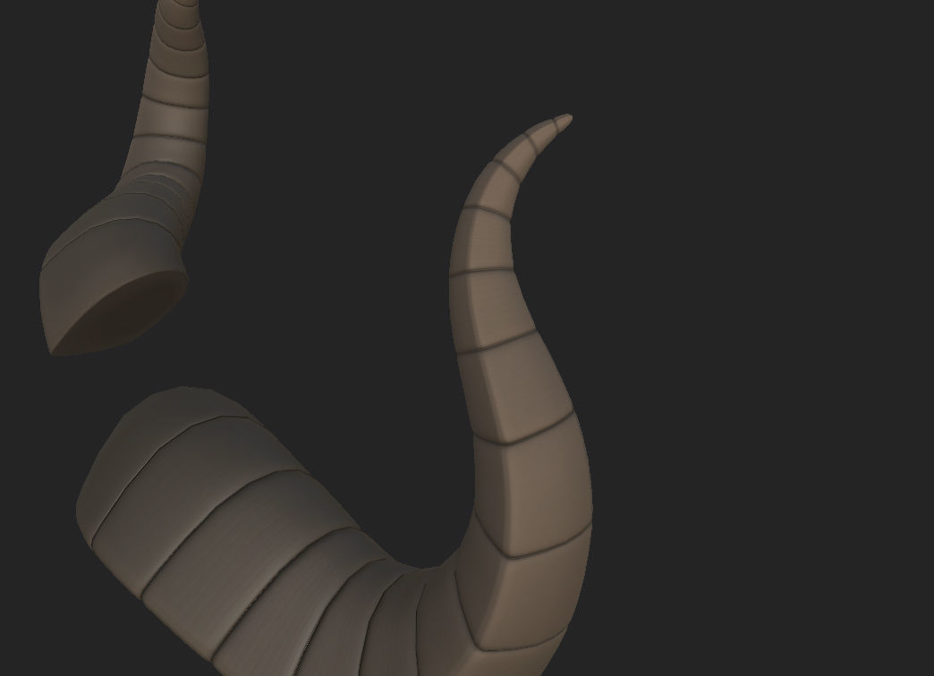 Satan Horn 3D model_9