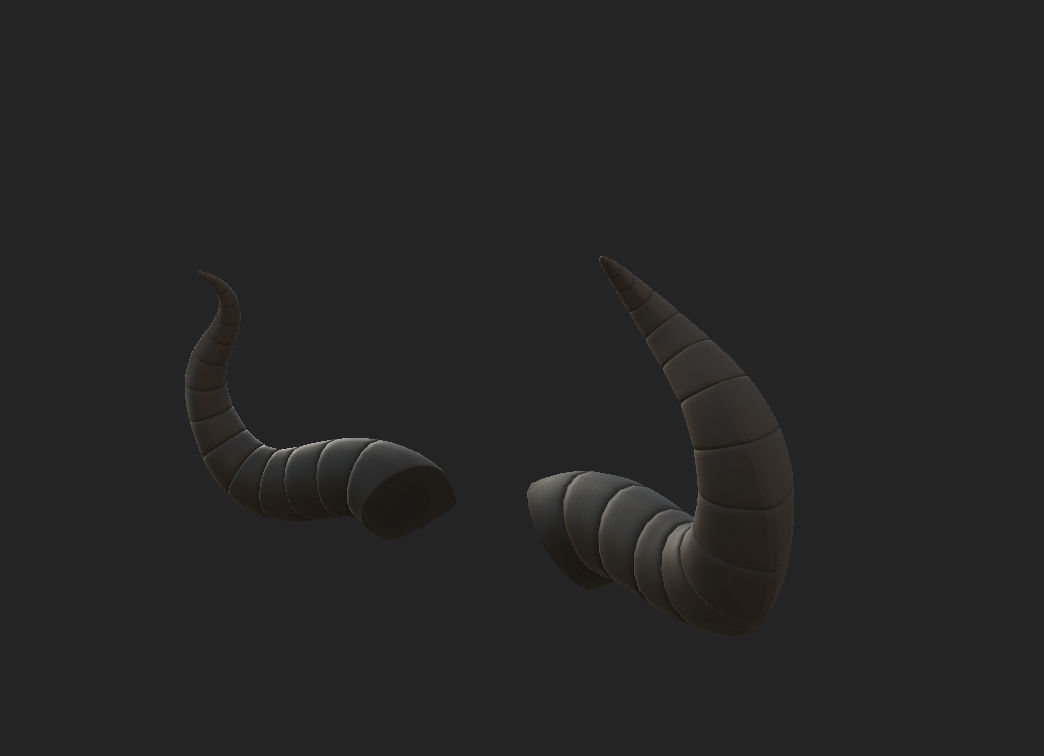 Satan Horn 3D model_11