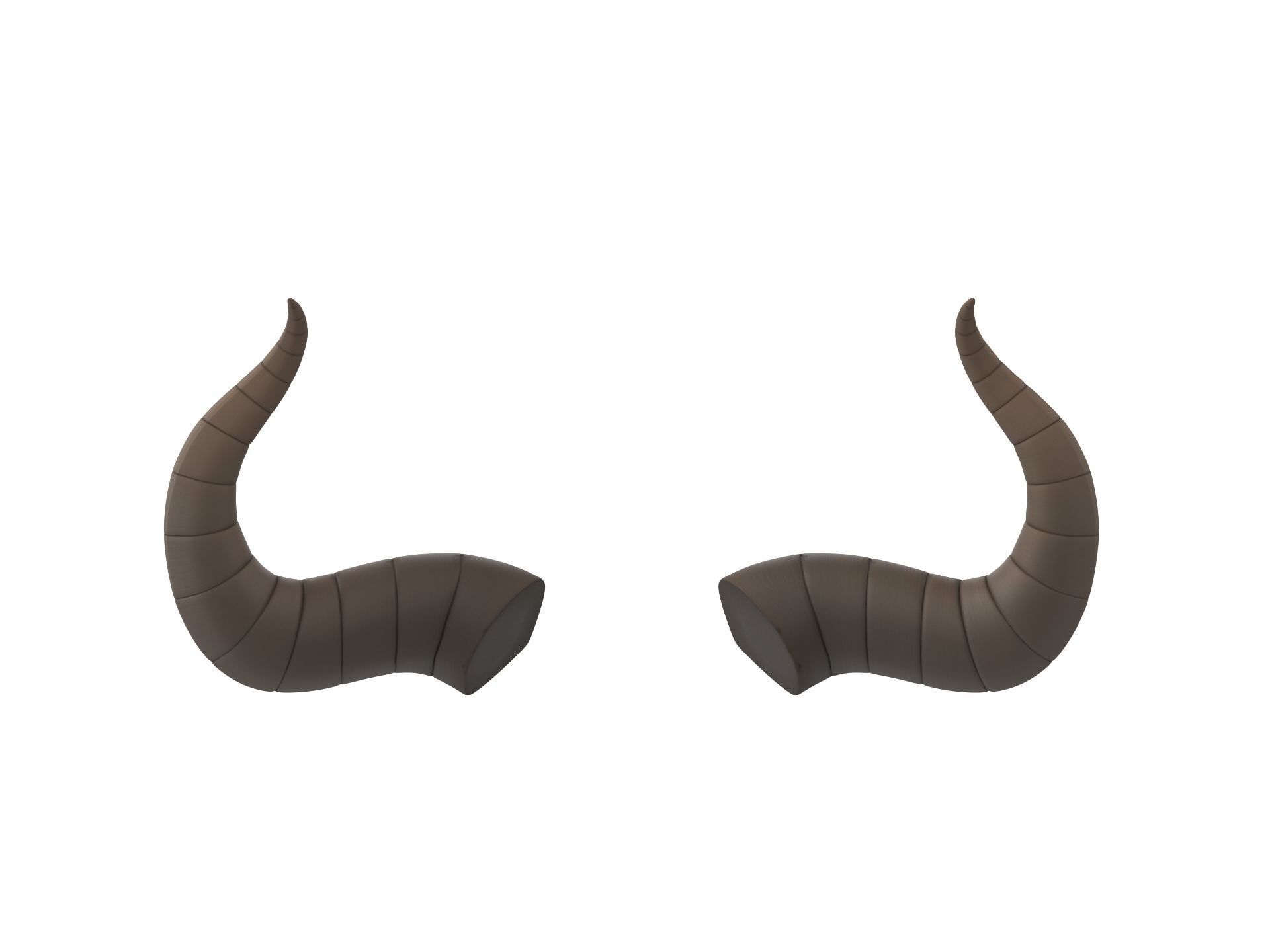 Satan Horn 3D model_4