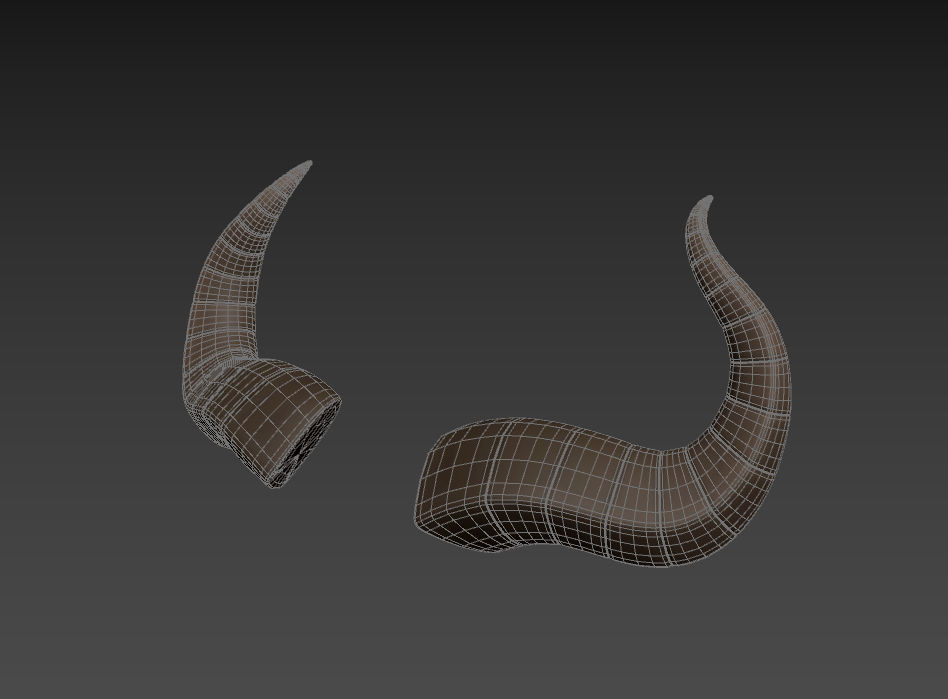 Satan Horn 3D model_14
