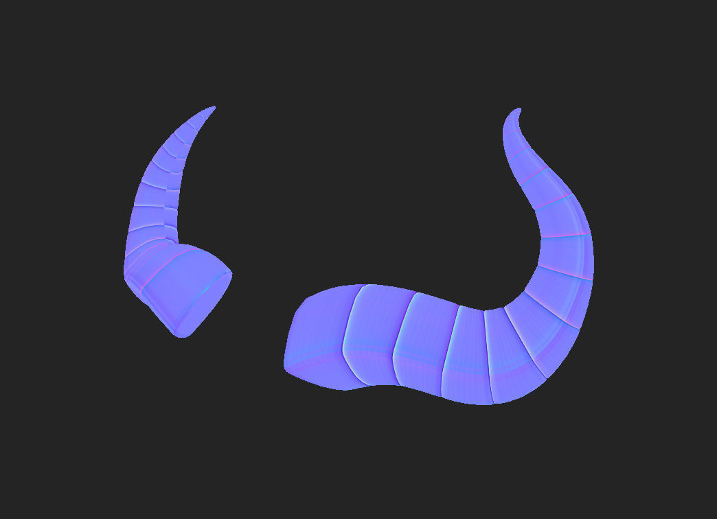 Satan Horn 3D model_8