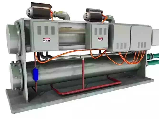 chiller evaporative condenser