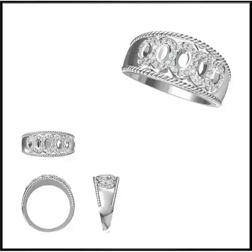JCD Format Wonderful promise rings jewelers file set