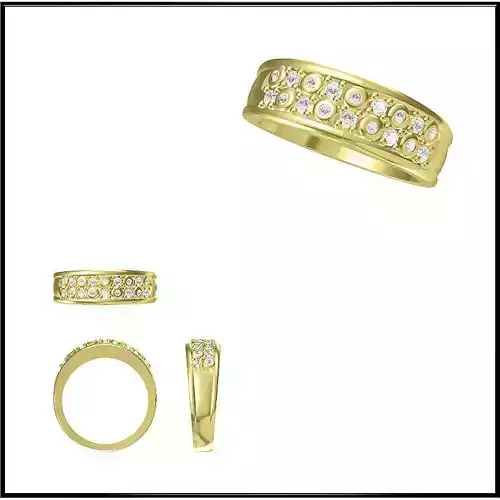JCD Format White gold promise rings jewellery design course