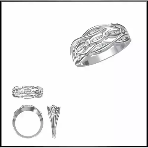 JCD Format White gold promise rings jcd jewelry design