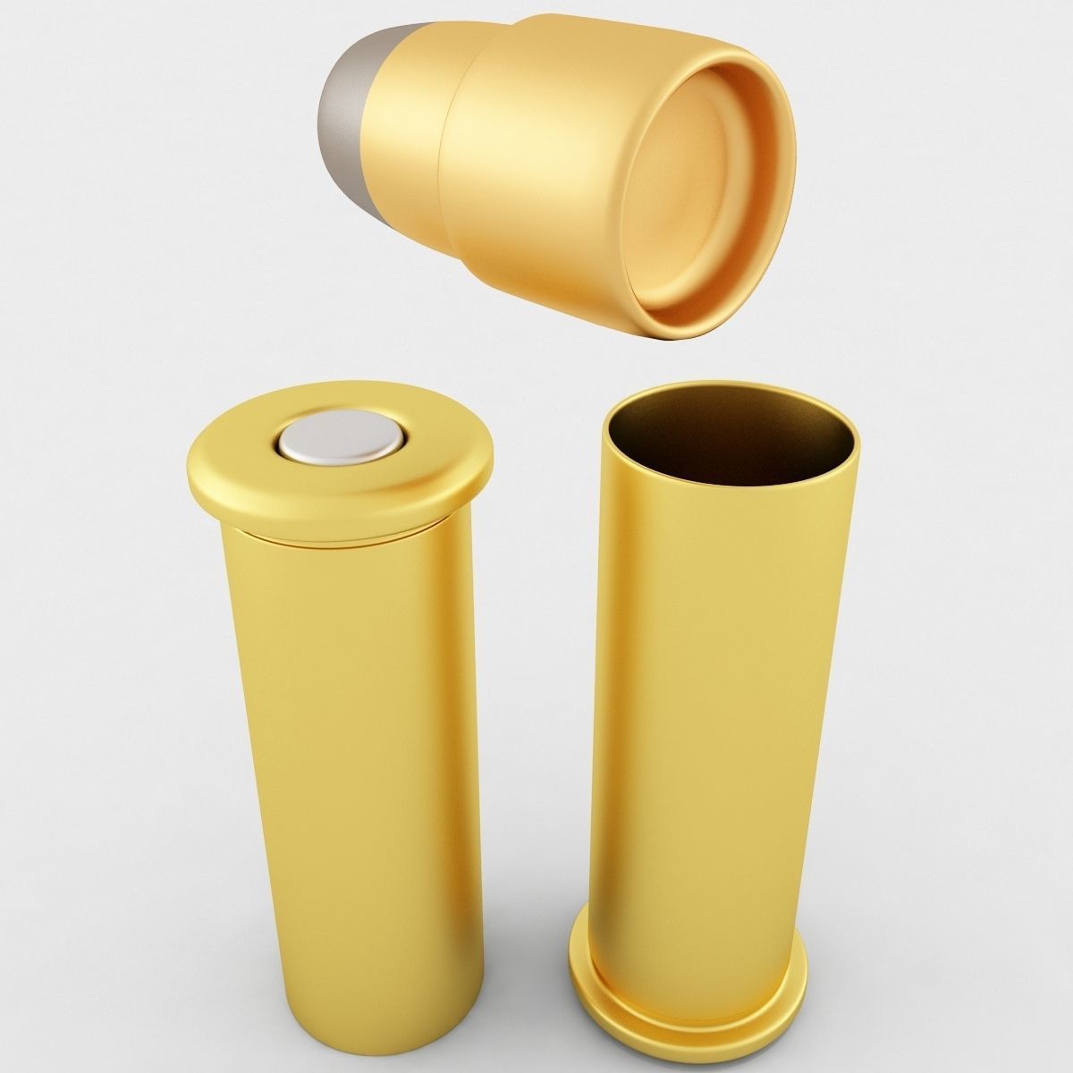 38 Special Cartridge 3D model_2