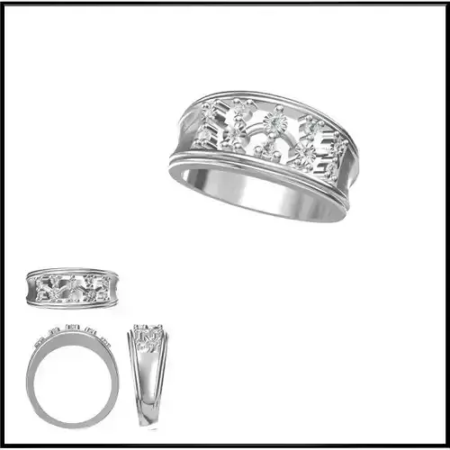 JCD Format Vintage style promise rings jewelry jcd institute