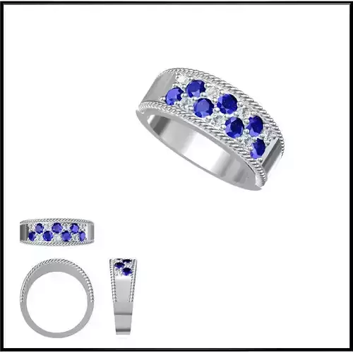 JCD Format Vintage style promise rings jewellery files for sale