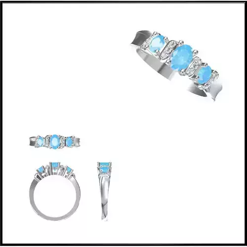 JCD Format Vintage style promise rings jcd jewellery design