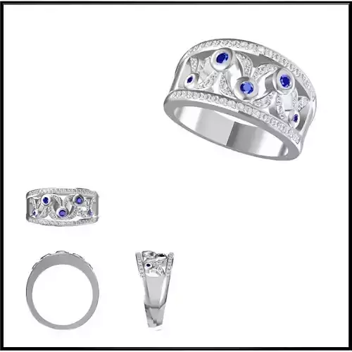 JCD Format Vintage promise rings jewelry jcd