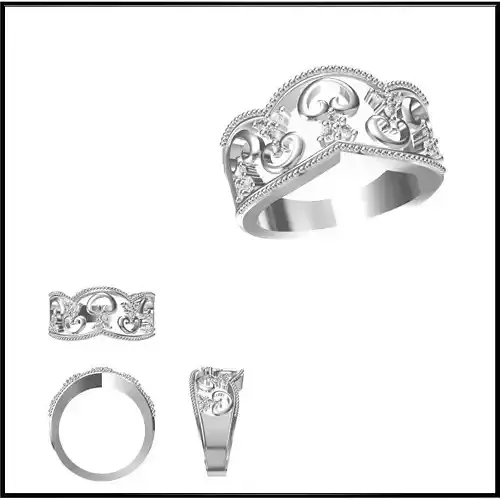 JCD Format Vintage promise rings jewelry files for sale
