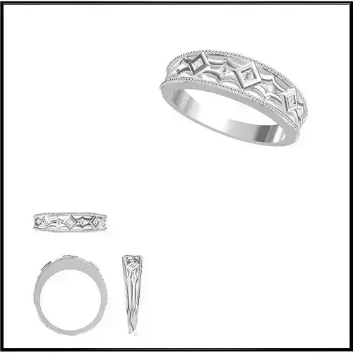 JCD Format Vintage promise rings jewelry design