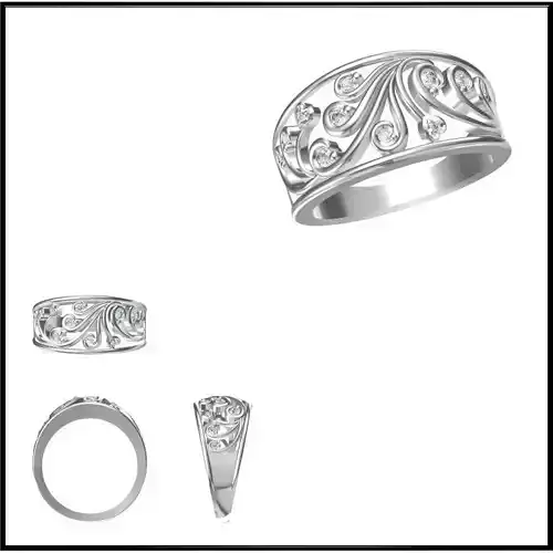JCD Format Unique promise rings jewelry jcd