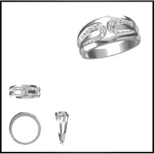 JCD Format Unique promise rings jewelry files for sale
