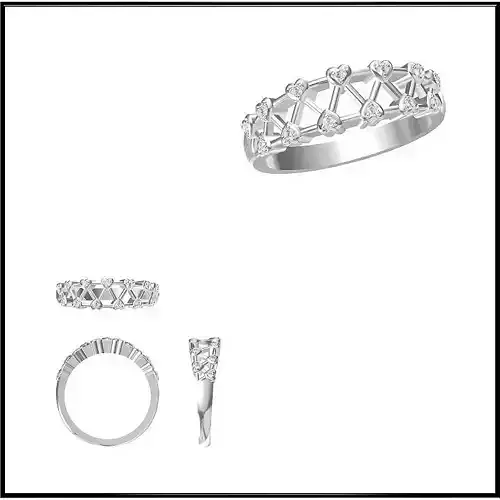 JCD Format Solid gold promise rings types of jewelry files