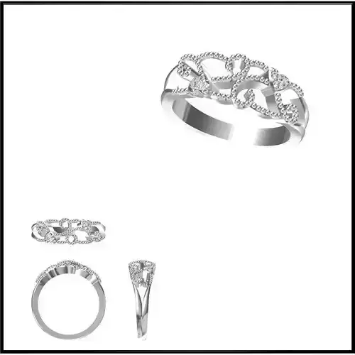 JCD Format Solid gold promise rings jewelry jcd institute