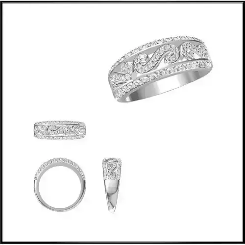 JCD Format Simple promise rings jewelry jcd