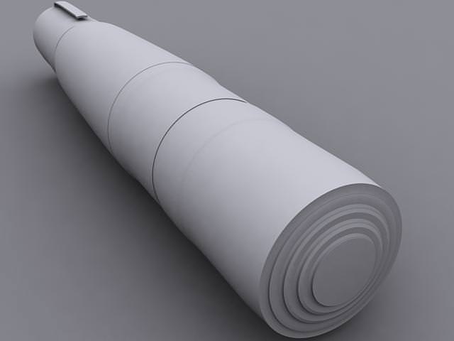 Twin Marker 3D model_5