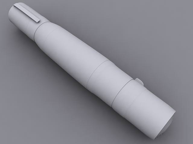 Twin Marker 3D model_1