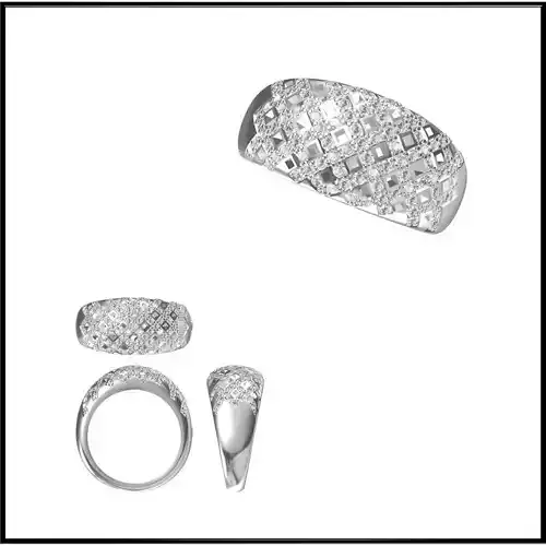 JCD Format Simple promise rings jewellery files