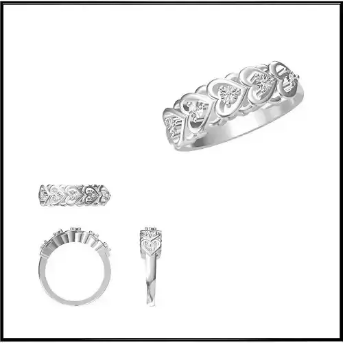 JCD Format Personalized promise rings jewelry jcd