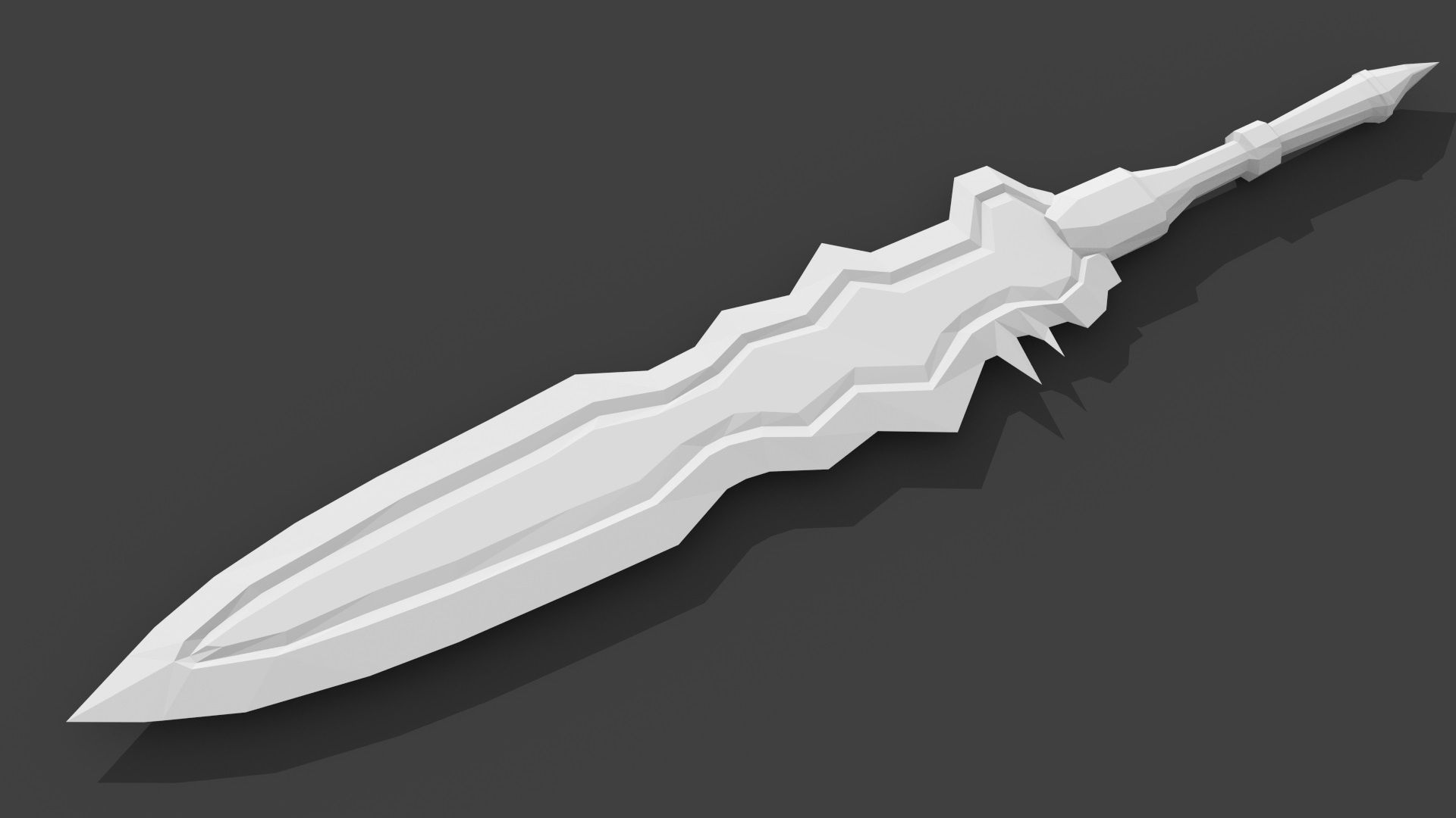 Medieval Swords Pack 1 Low-poly 3D model_5
