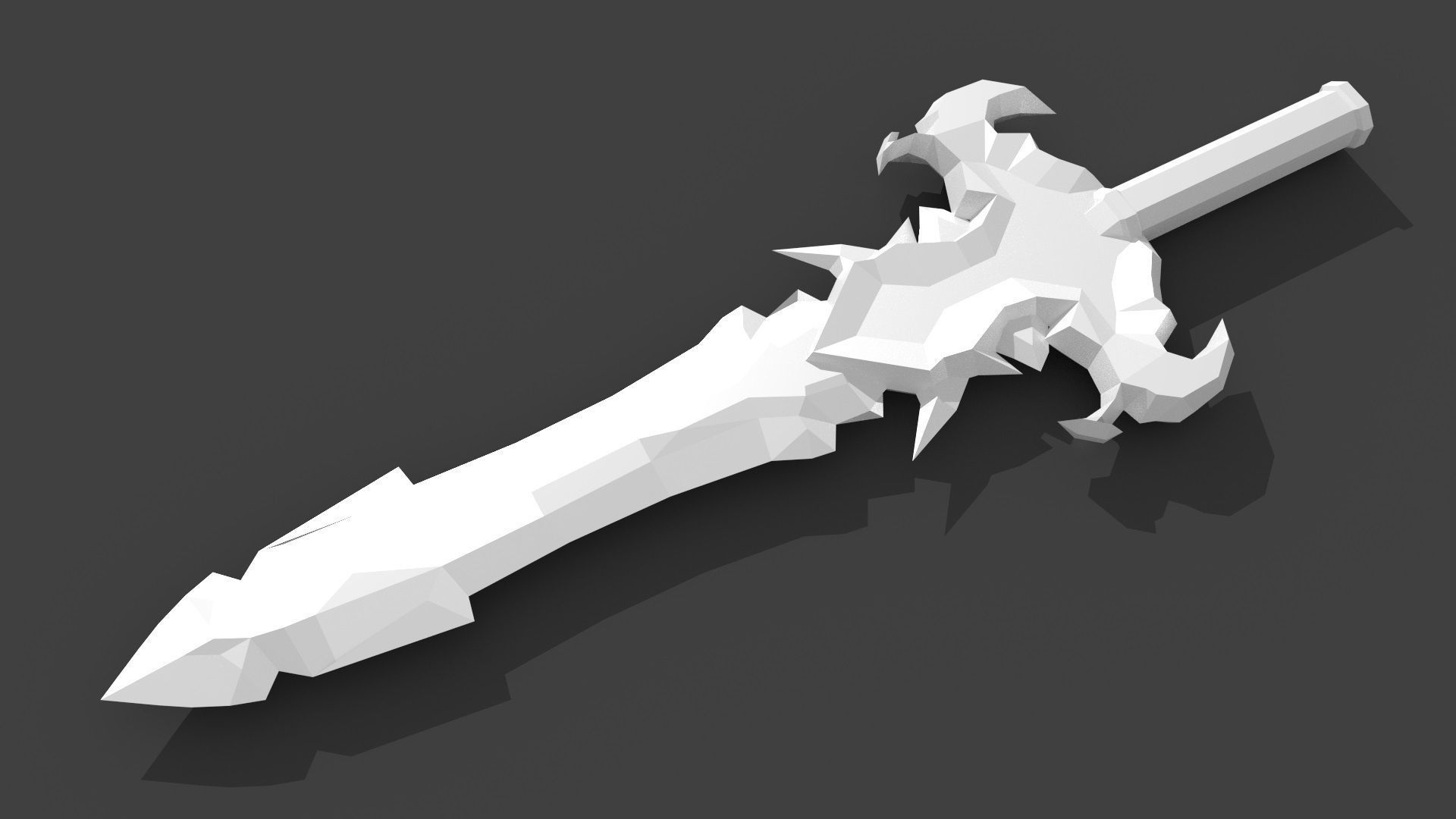 Medieval Swords Pack 1 Low-poly 3D model_17