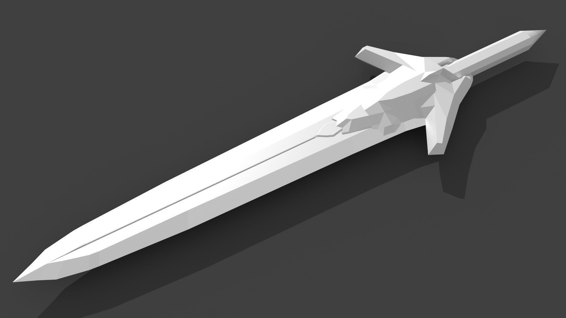 Medieval Swords Pack 1 Low-poly 3D model_2