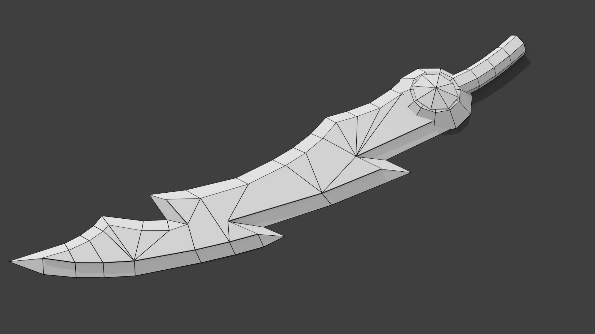 Medieval Swords Pack 1 Low-poly 3D model_15