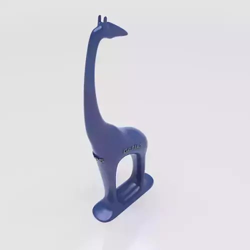 Abstract 3DPS Giraffe 3D print model