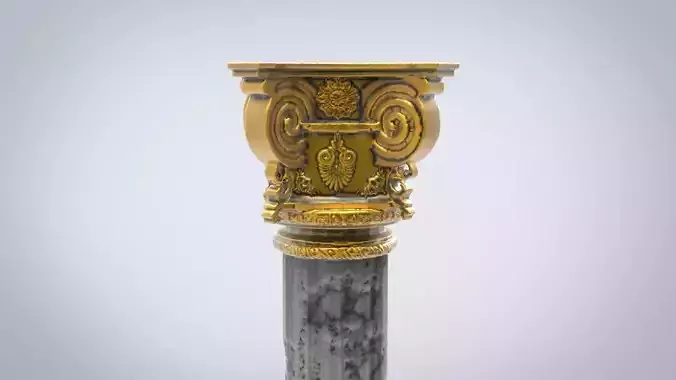 COLUMN ornate 3D model