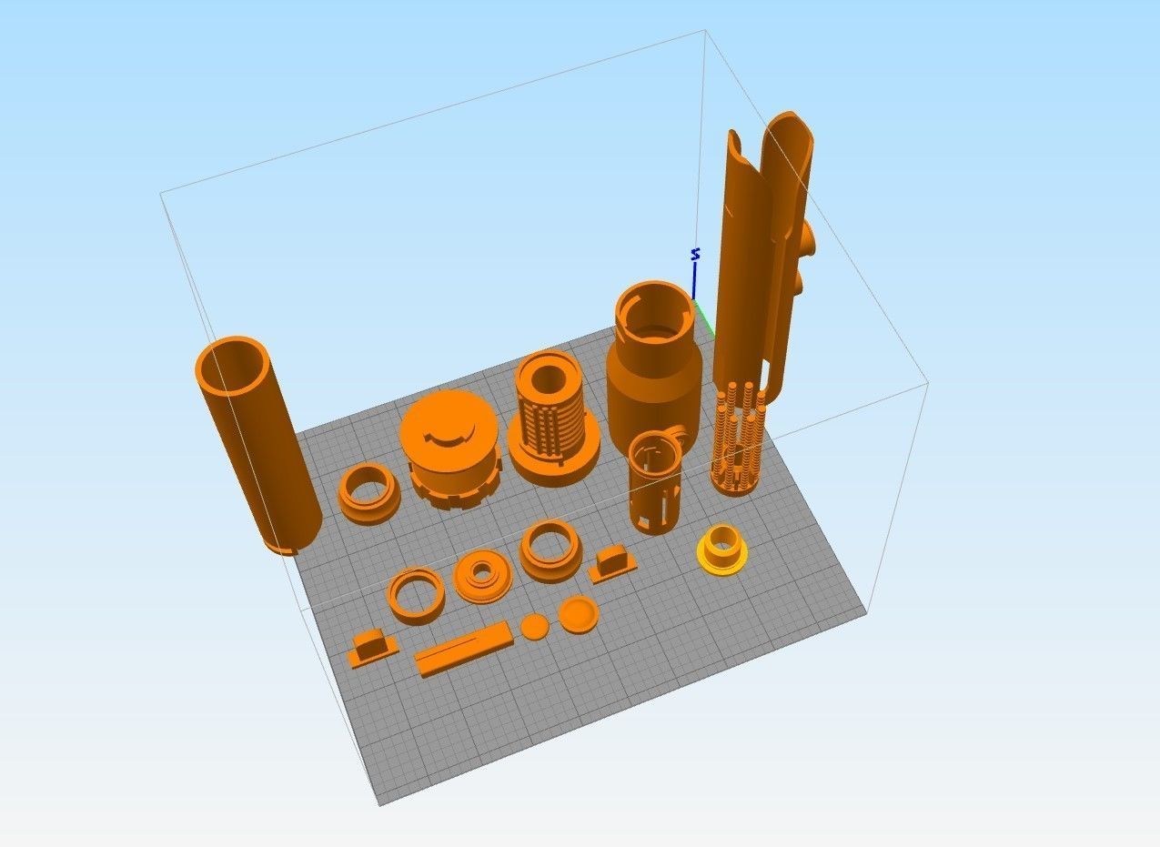 Ahsoka Tano Fulcrum lightsaber  3D print model_28