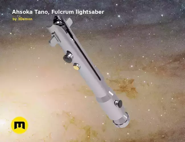 Ahsoka Tano Fulcrum lightsaber  3D print model