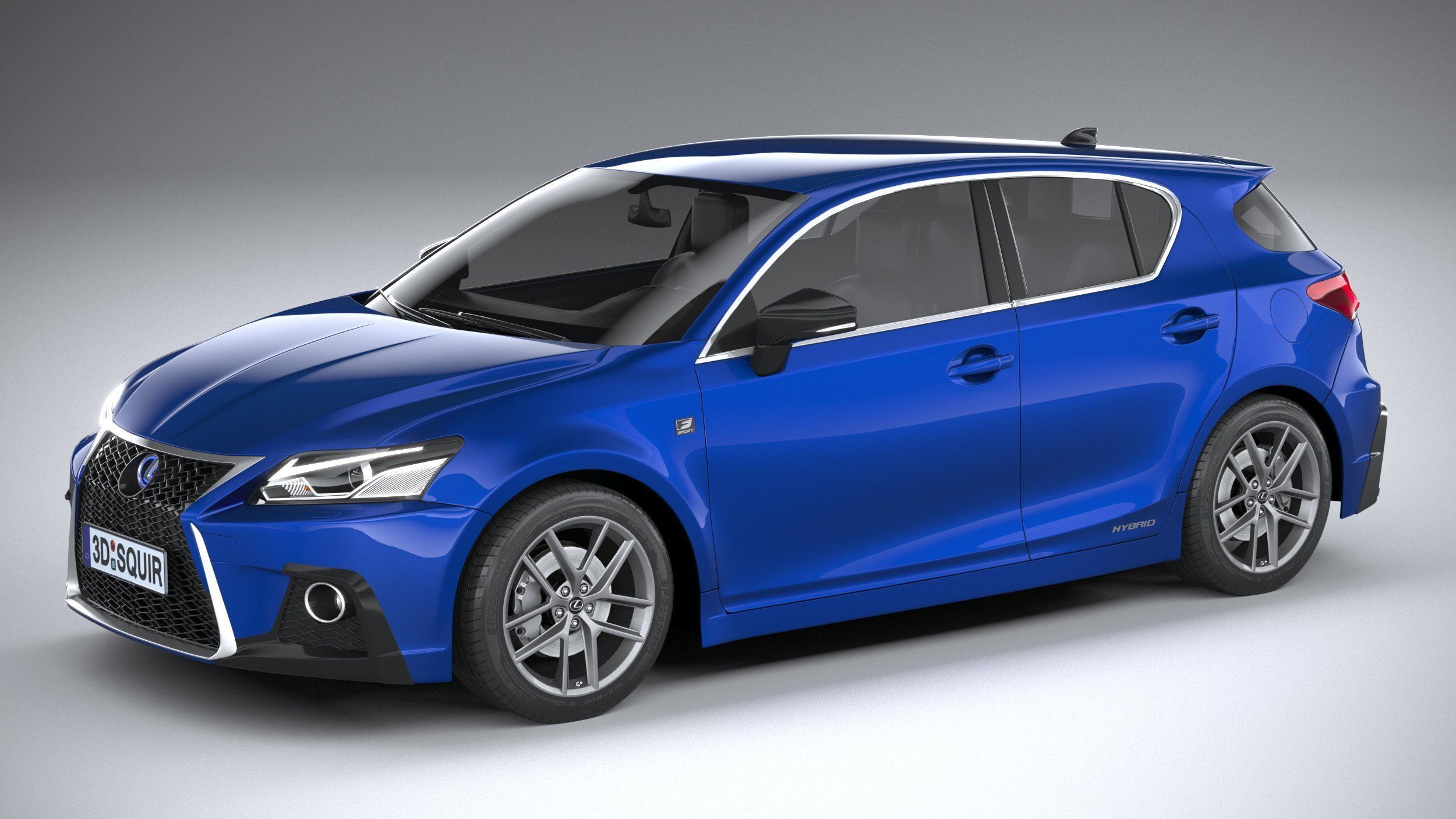 Lexus CT 200h 2020 3D model | CGTrader