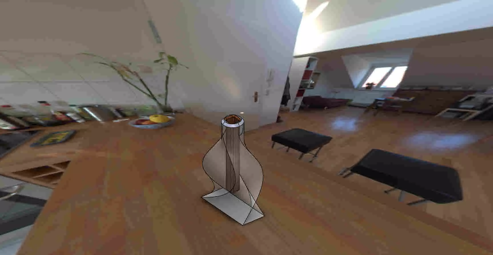 Flower Vase 3D model_0