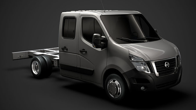 Nissan NV400 CrewCab DW E20 Chassis 2020 3D model