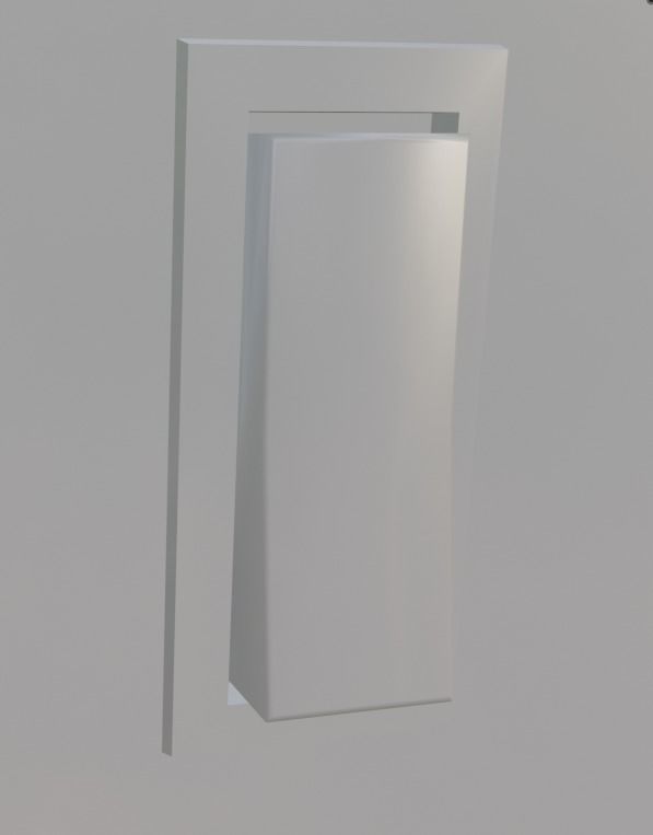 Light Switch 4 type of texture Low-poly 3D model_17
